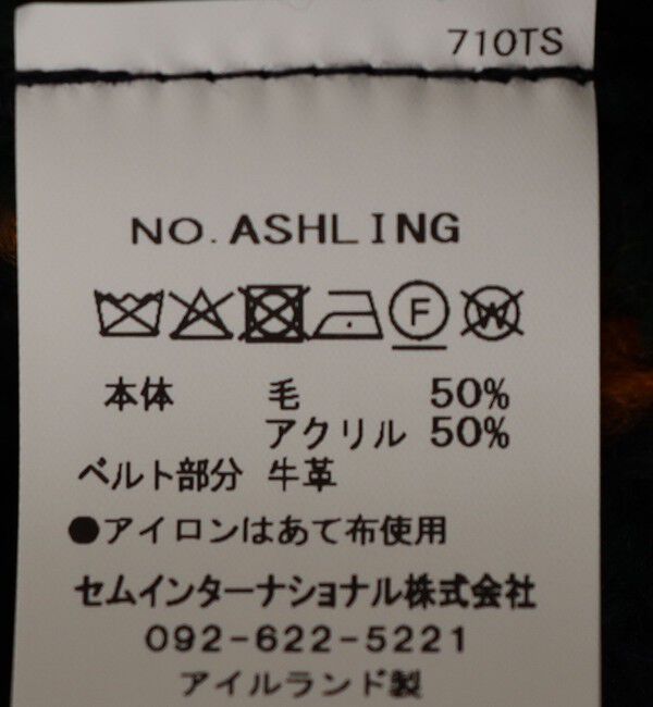 SHIPS any「john Branigan: チェック ポンチョ」|ポンチョ・ケープ|