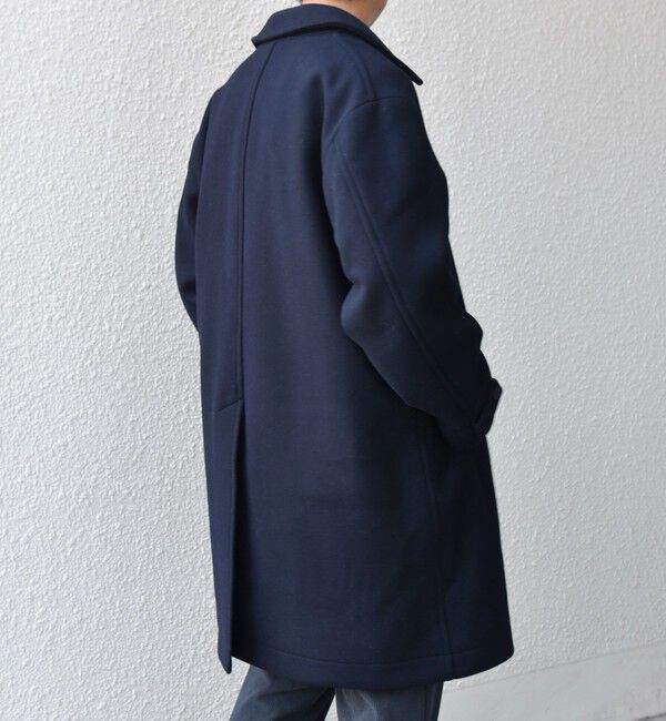 SHIPS any「SHIPS any: PURE WOOL MELTON ステンカラー コート 25AW◇」|ステンカラーコート|