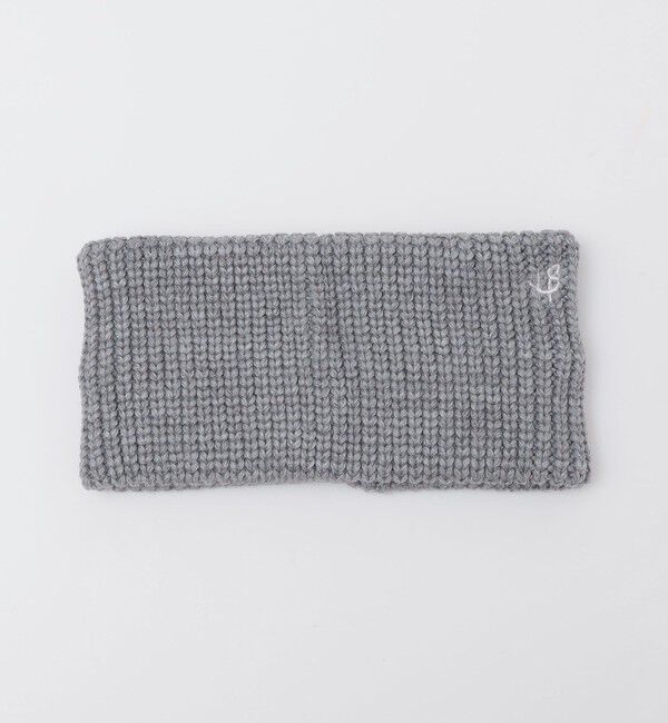 SHIPS「【WEB限定】SHIPS:〈手洗い可能〉2WAY ヘア＆ネック ニットバンド」|ヘアバンド|