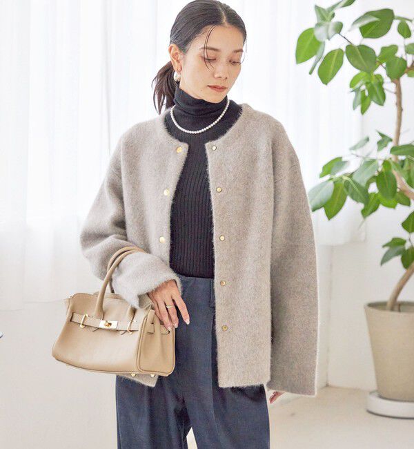 SHIPS for women「【SHIPS別注】MILOS: 金具付き ベルト トート S」|トートバッグ|