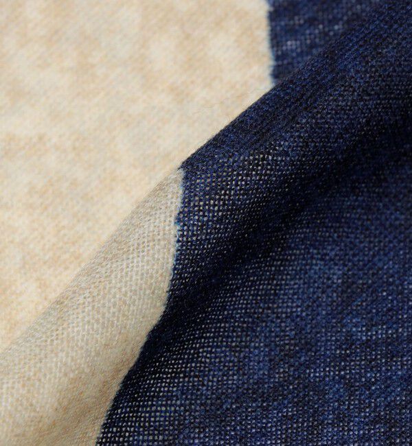 SHIPS「SHIPS: イタリア製 ウール パターン ストール」|ストール|