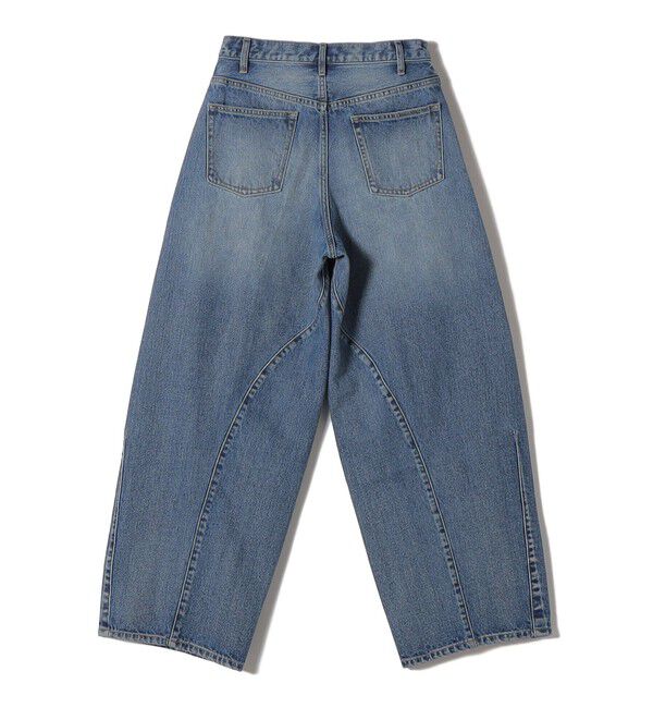 SHIPS for women「【SHIPS別注】BIT BLUE:バレル レック デニム パンツ」|デニム|