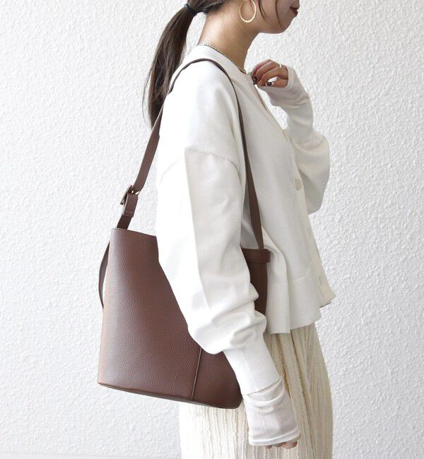 SHIPS any「SHIPS any:〈手洗い可能〉コットン ミックス Vネック コンパクト カーディガン」|カーディガン|