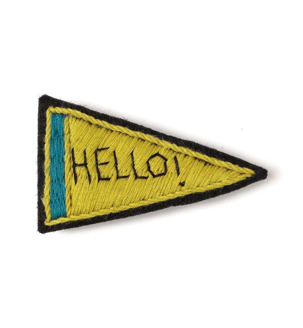 SHIPS for women「ANATHA:刺繍 ブローチ（ペナント・乗り物）」|ブローチ・コサージュ|ホワイト