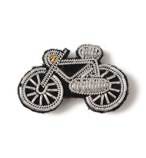 SHIPS for women「ANATHA:刺繍 ブローチ（ペナント・乗り物）」|ブローチ・コサージュ|サンドベージュ