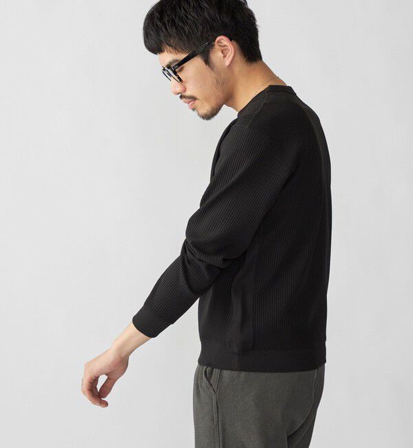 SHIPS「SHIPS:  〈軽量/UVカット〉SPEEDRY(R) ワッフル ロングスリーブ」|Tシャツ・カットソー|