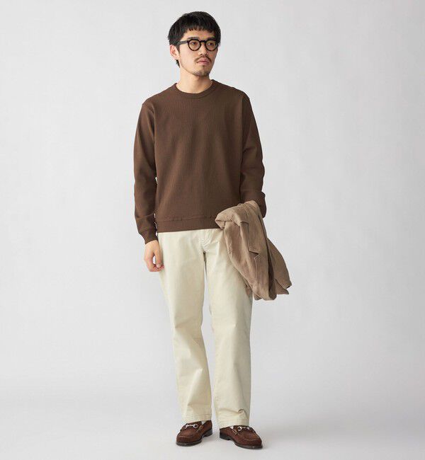 SHIPS「SHIPS:  〈軽量/UVカット〉SPEEDRY(R) ワッフル ロングスリーブ」|Tシャツ・カットソー|