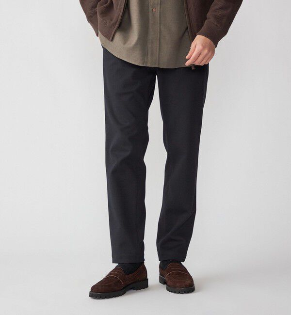 SHIPS「SHIPS:〈セットアップ対応〉ジャカード イージー パンツ」|その他|ネイビー