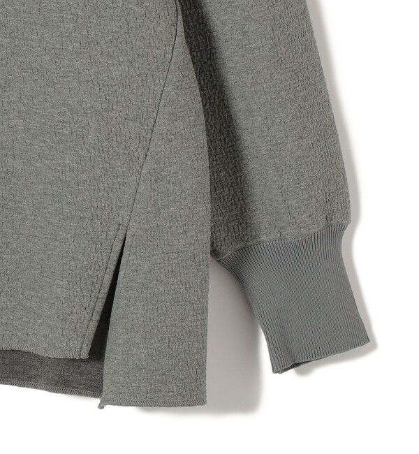 SHIPS for women「〈手洗い可能〉ダブル フェイス ニット リブ コンビ プルオーバー」|Tシャツ・カットソー|