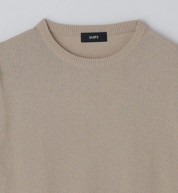SHIPS「SHIPS: 14ゲージ アムンゼン クルーネック ロングスリーブ ニット」|ニット・セーター|