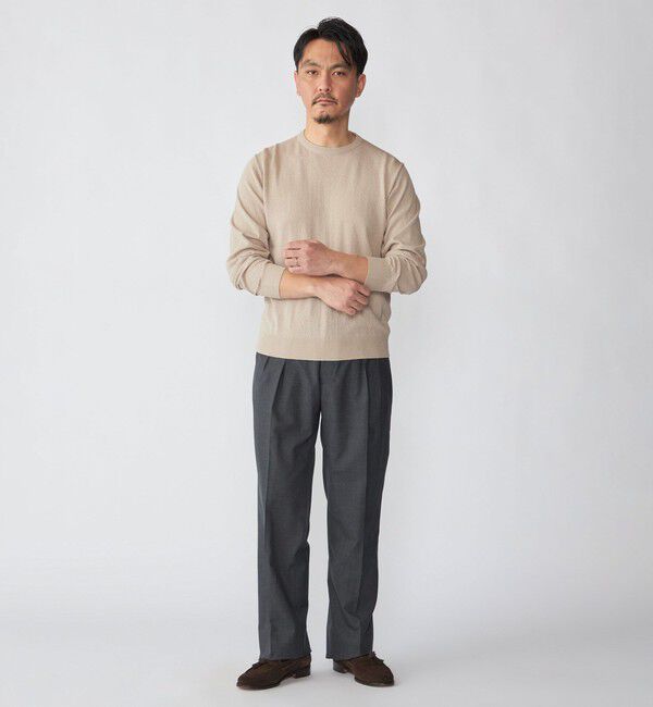 SHIPS「SHIPS: 14ゲージ アムンゼン クルーネック ロングスリーブ ニット」|ニット・セーター|