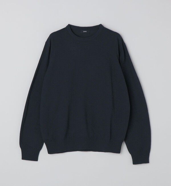 SHIPS「SHIPS: 14ゲージ アムンゼン クルーネック ロングスリーブ ニット」|ニット・セーター|