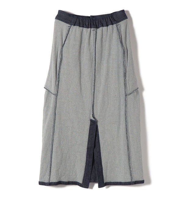 SHIPS for women「〈手洗い可能〉ルーズ デニム サイド ポケット スカート」|スカート|