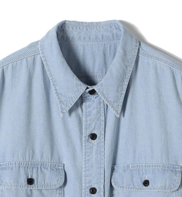 SHIPS for women「NINE CASE:〈洗濯機可能〉シャンブレー シャツ」|シャツ・ブラウス|