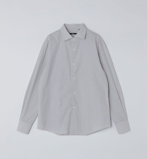 SHIPS「SHIPS: スムース テックス ワイドカラー シャツ」|シャツ・ブラウス|