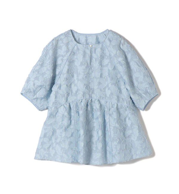 SHIPS for women「〈手洗い可能〉ジャカード ペプラム ブラウス」|シャツ・ブラウス|