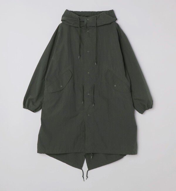 SHIPS Colors 「【SHIPS Colors別注】Rain-Stuff:〈撥水・洗濯機可能〉フード コート◇」|ミリタリー・モッズコート|