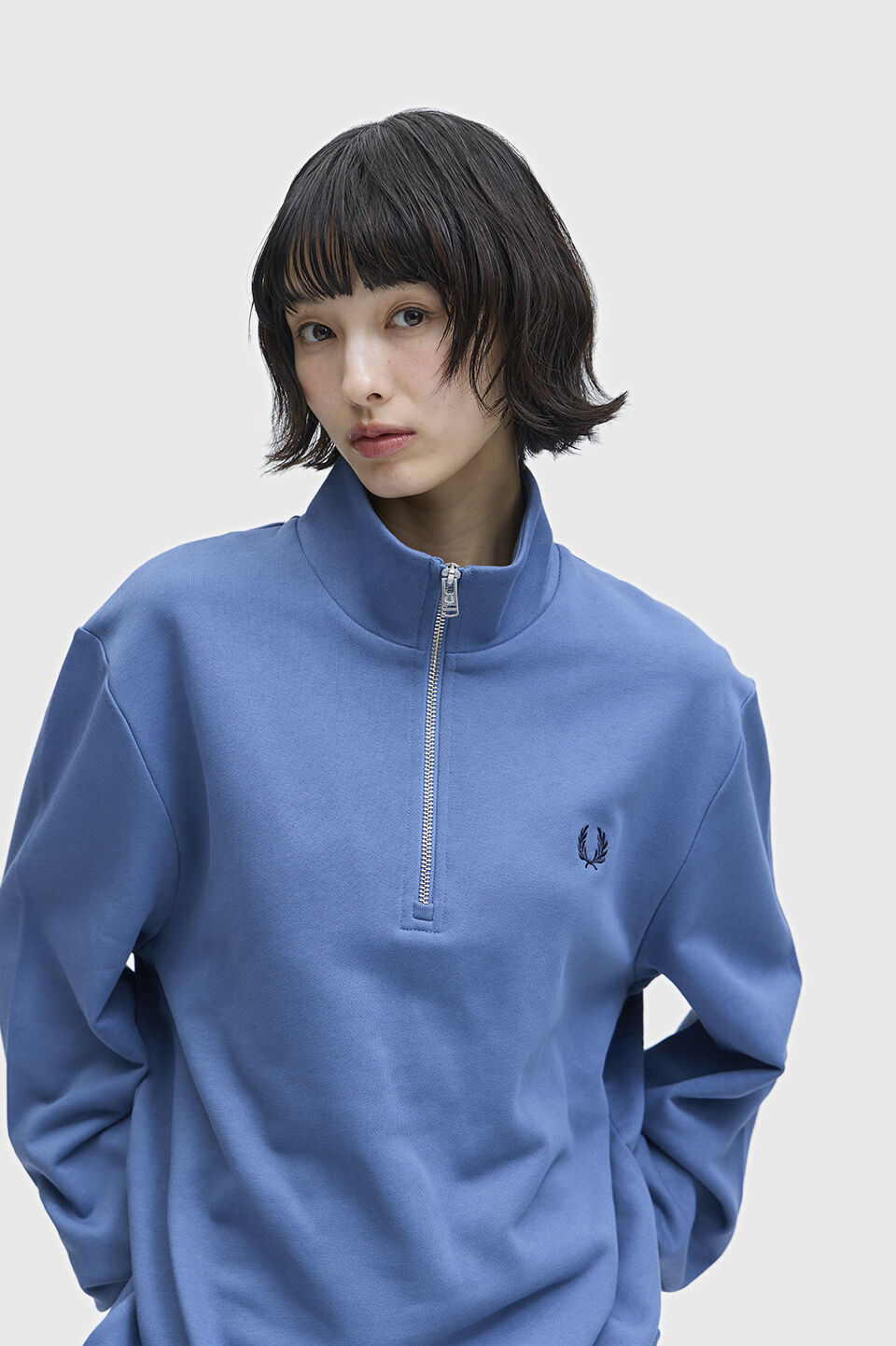 FRED PERRY 「Half Zip Sweatshirt」|スウェット・ジャージ|ACEBLUE