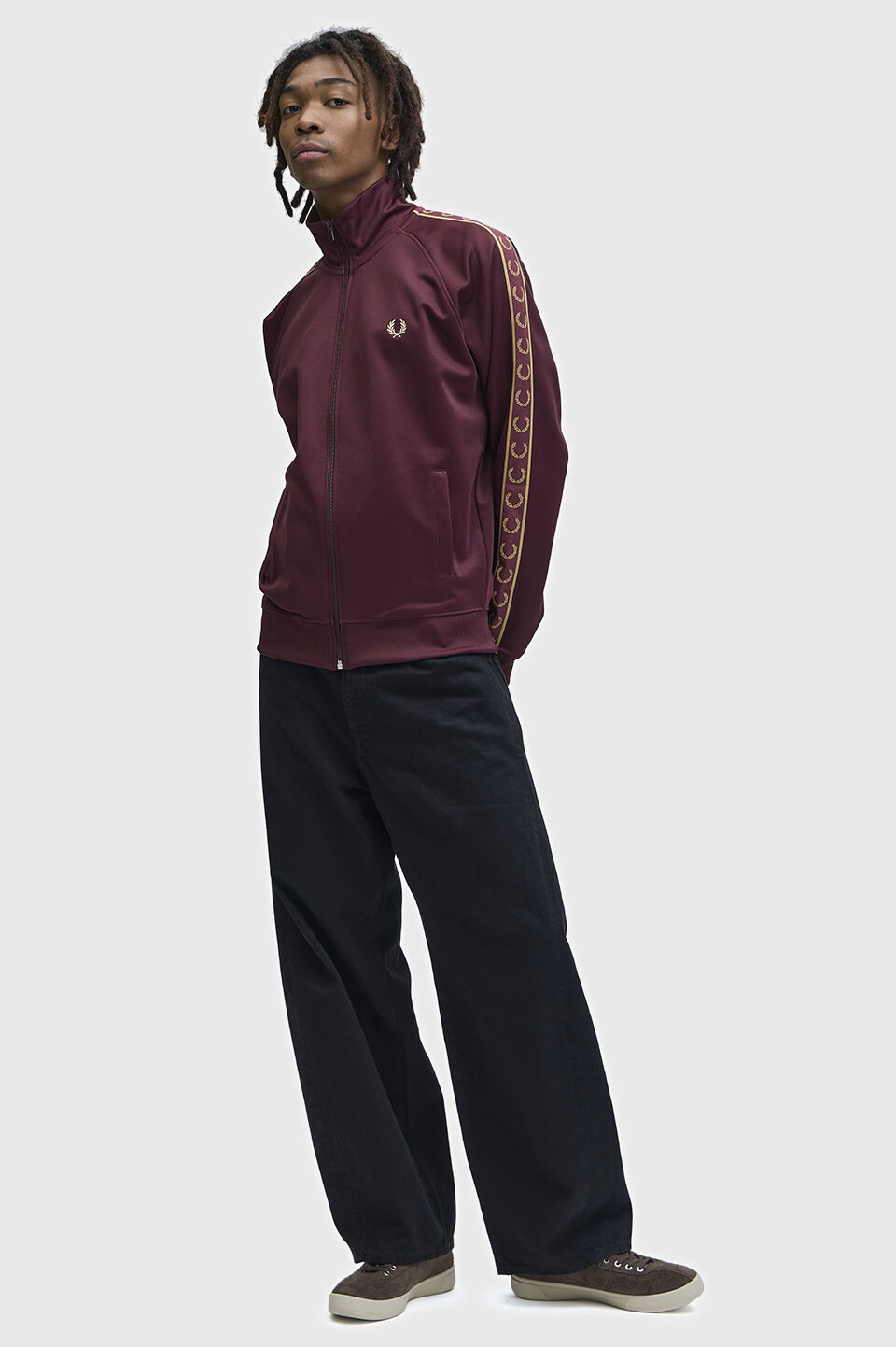 FRED PERRY 「Contrast Tape Track Jacket」|ブルゾン・スタジャン|