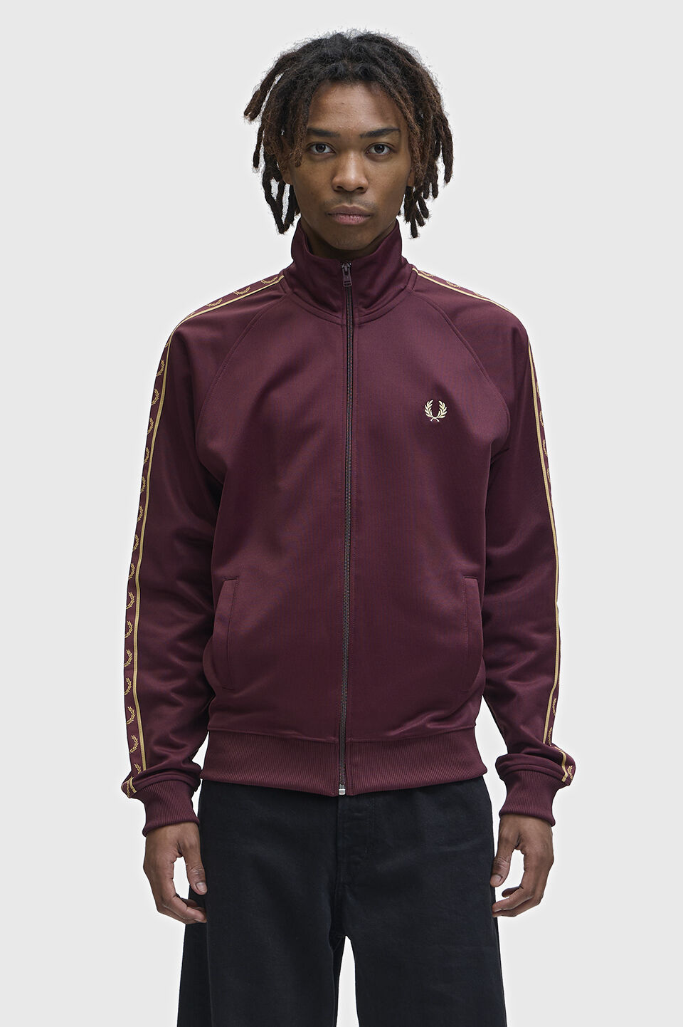 FRED PERRY 「Contrast Tape Track Jacket」|ブルゾン・スタジャン|