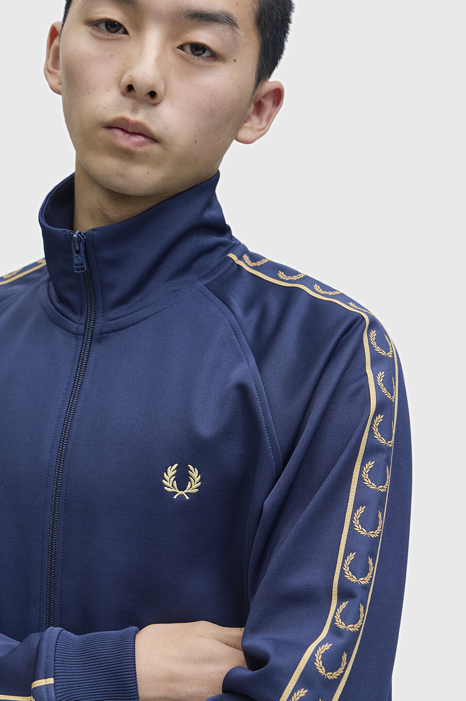 FRED PERRY 「Contrast Tape Track Jacket」|ブルゾン・スタジャン|
