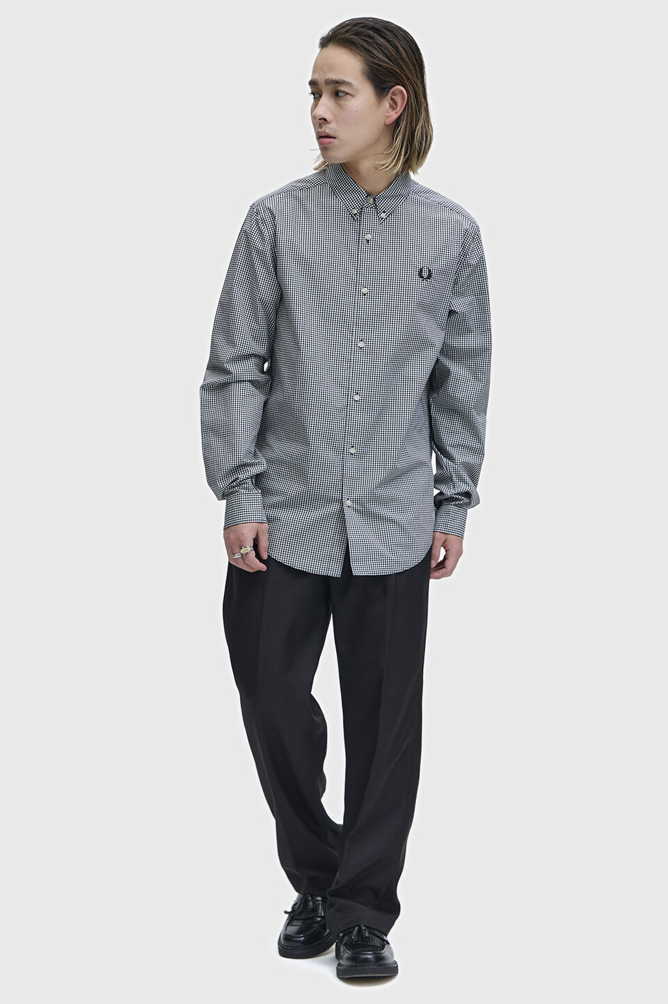 FRED PERRY 「Micro Gingham Shirt」|シャツ・ブラウス|