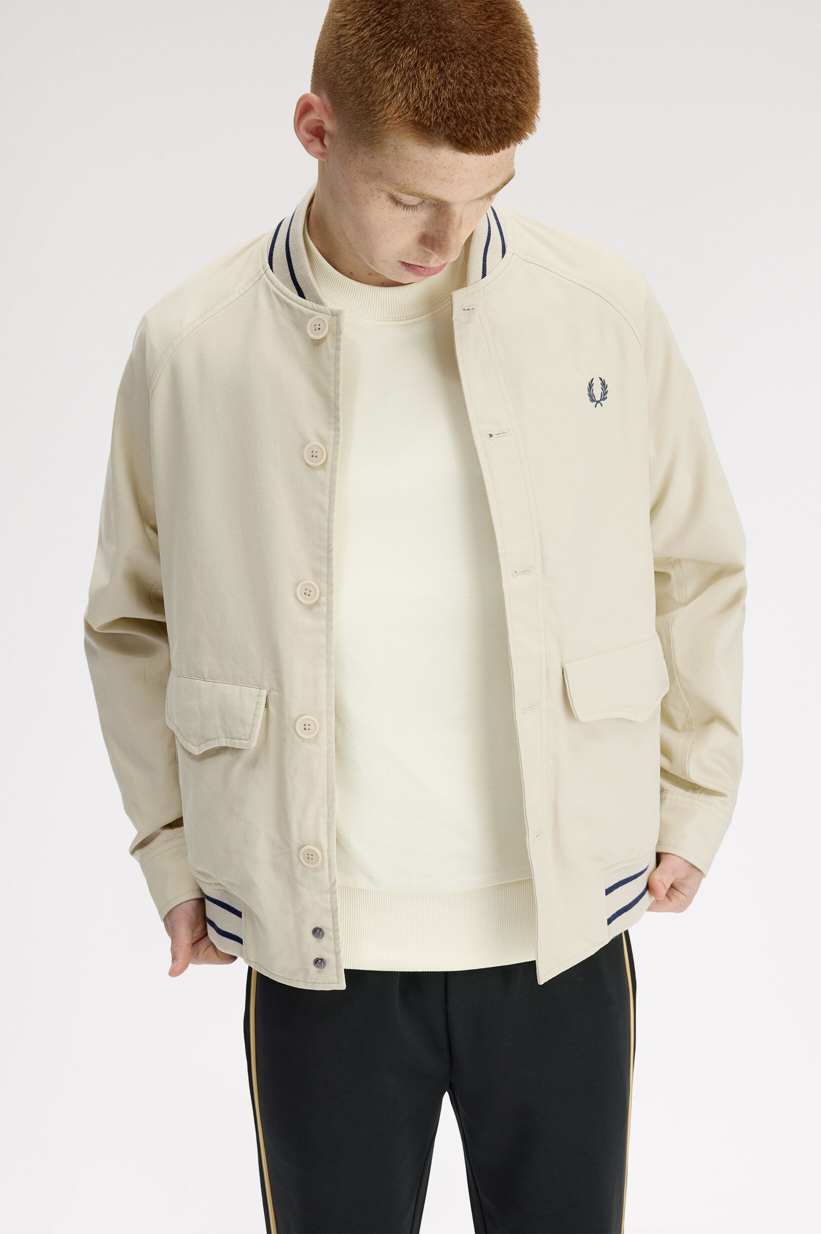 FRED PERRY 「Umpire Bomber Jacket」|ブルゾン・スタジャン|