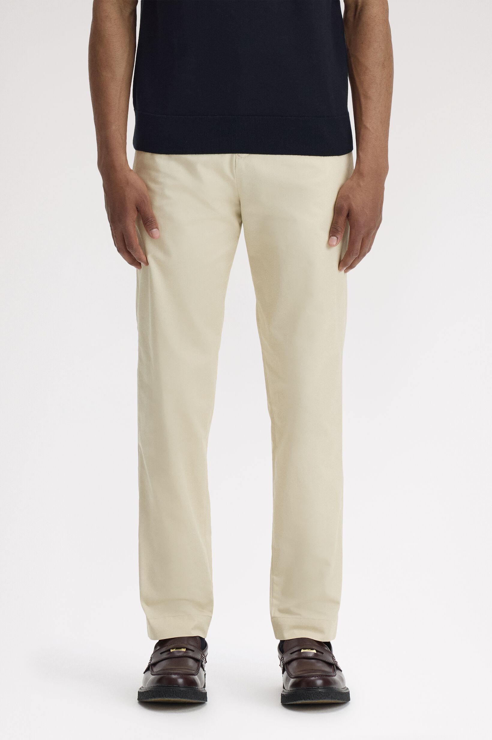FRED PERRY 「Slim Fit Twill Trousers」|その他|OATMEAL