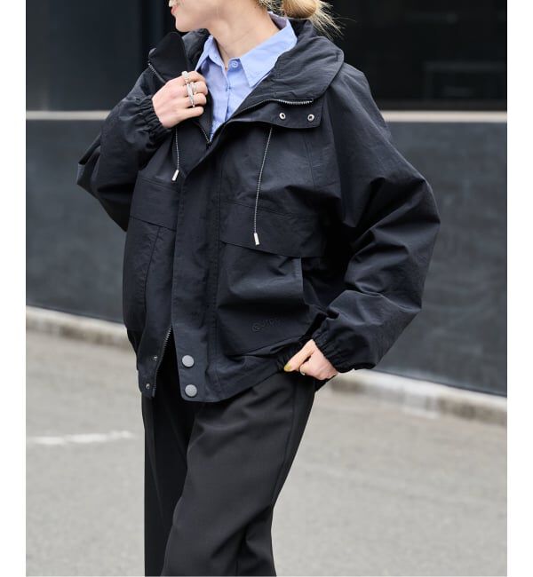 OUTDOOR PRODUCTS Usual Things「撥水アスレチックブルゾン」|ブルゾン・スタジャン|ブラック