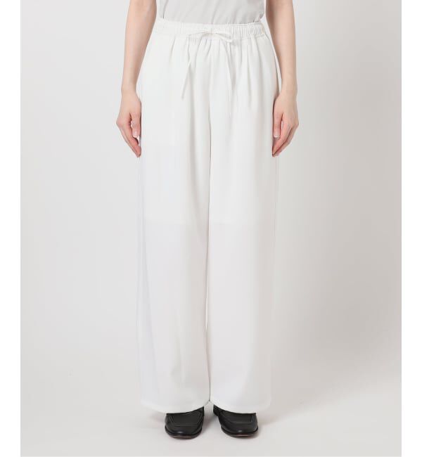 OUTDOOR PRODUCTS Usual Things「≪予約≫リネンライクイージーパンツ」|スラックス|