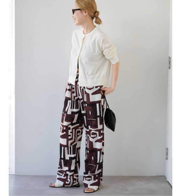 OUTDOOR PRODUCTS Usual Things「ハイゲージコットンコンパクトクルーネックカーディガン」|カーディガン|