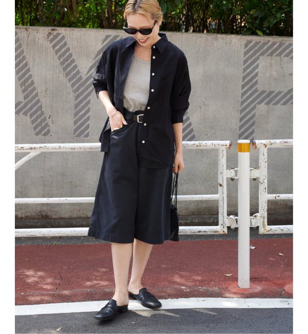 OUTDOOR PRODUCTS Usual Things「追加レ ーヨンリネンシャツ」|シャツ・ブラウス|