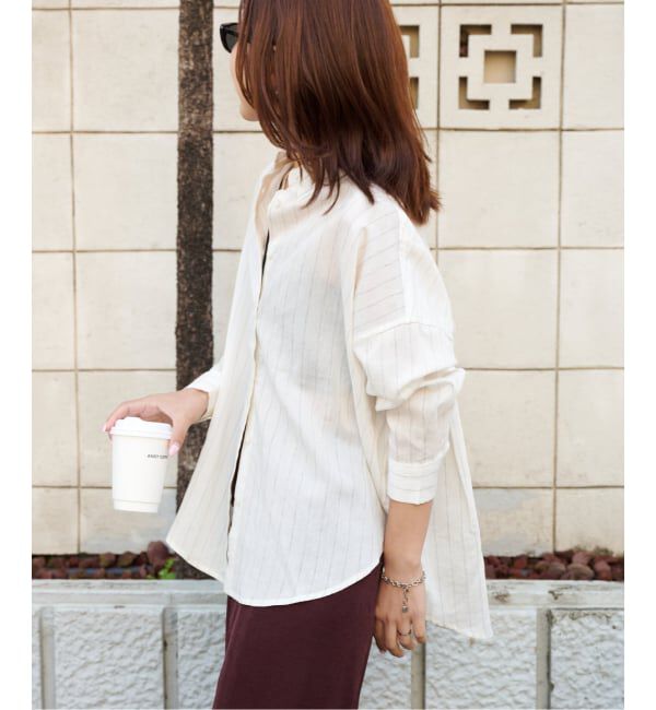 OUTDOOR PRODUCTS Usual Things「追加レ ーヨンリネンシャツ」|シャツ・ブラウス|