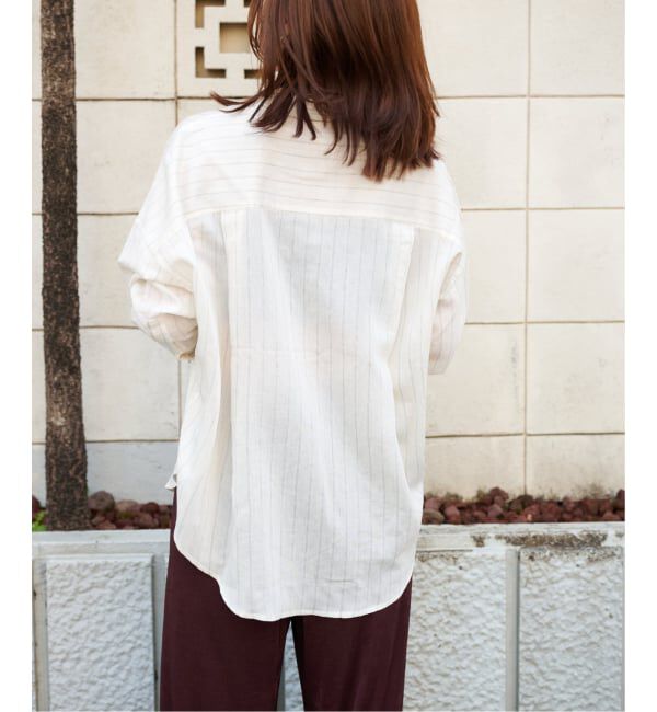 OUTDOOR PRODUCTS Usual Things「追加レ ーヨンリネンシャツ」|シャツ・ブラウス|