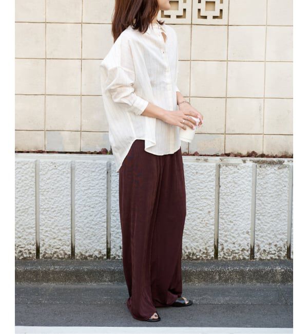 OUTDOOR PRODUCTS Usual Things「追加レ ーヨンリネンシャツ」|シャツ・ブラウス|