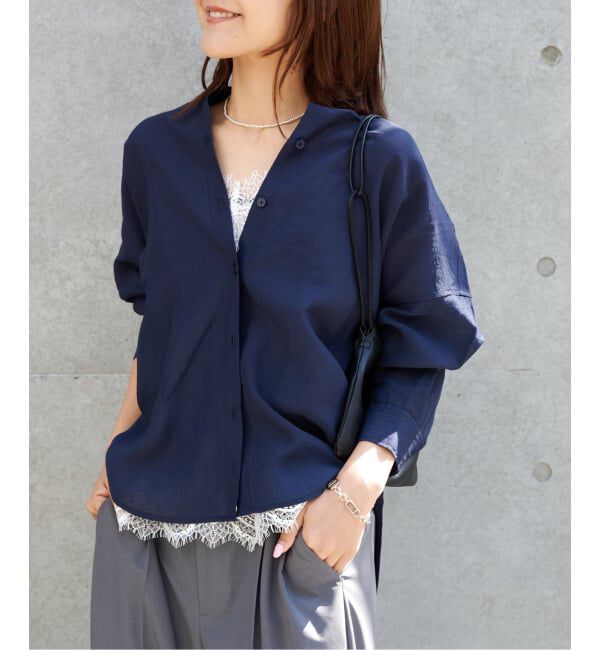 OUTDOOR PRODUCTS Usual Things「追加レ ーヨンリネンシャツ」|シャツ・ブラウス|