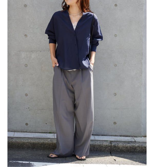 OUTDOOR PRODUCTS Usual Things「追加レ ーヨンリネンシャツ」|シャツ・ブラウス|