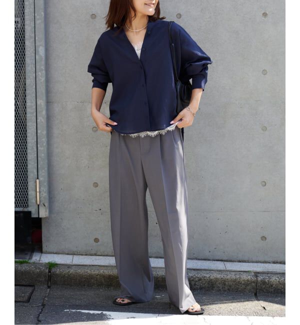 OUTDOOR PRODUCTS Usual Things「追加レ ーヨンリネンシャツ」|シャツ・ブラウス|