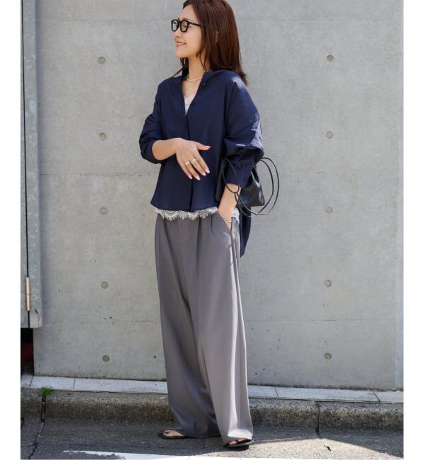 OUTDOOR PRODUCTS Usual Things「追加レ ーヨンリネンシャツ」|シャツ・ブラウス|