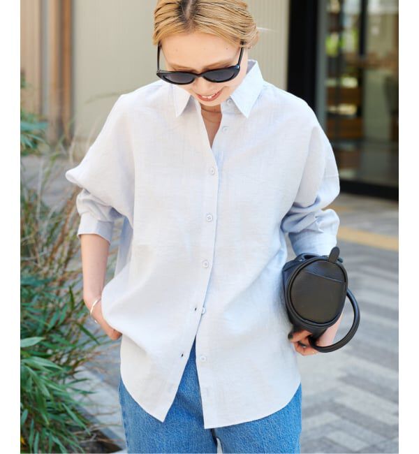 OUTDOOR PRODUCTS Usual Things「追加レ ーヨンリネンシャツ」|シャツ・ブラウス|