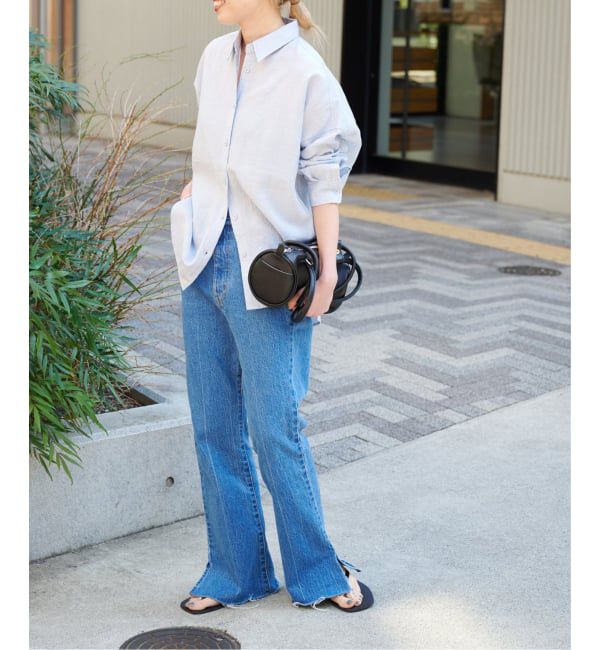 OUTDOOR PRODUCTS Usual Things「追加レ ーヨンリネンシャツ」|シャツ・ブラウス|