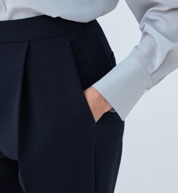 Ballsey「ドライダブルクロス フロントタックテーパードパンツ」|その他|