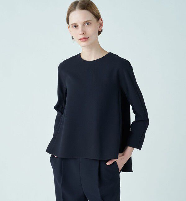 Ballsey「ドライダブルクロス クルーネックプルオーバー」|シャツ・ブラウス|