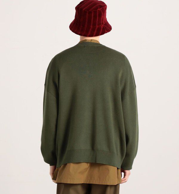 CABaN「CABaN コットンカシミヤ クルーネックプルオーバー」|ニット・セーター|