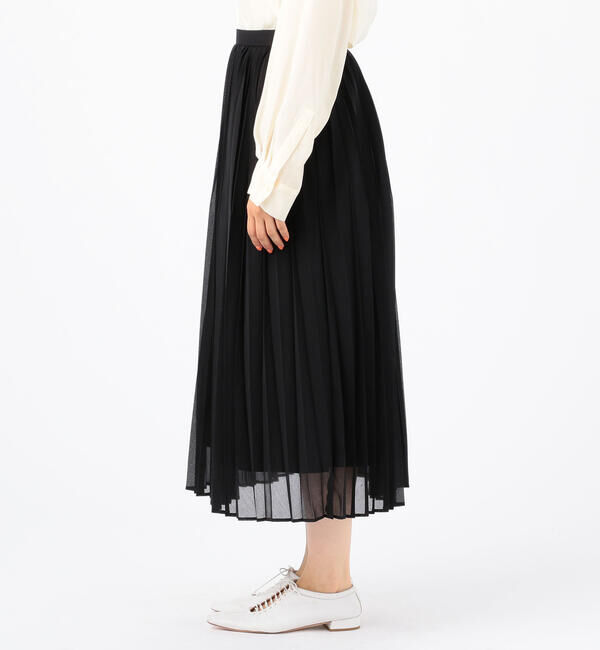 Ballsey「グリティーボイル プリーツミディスカート」|スカート|