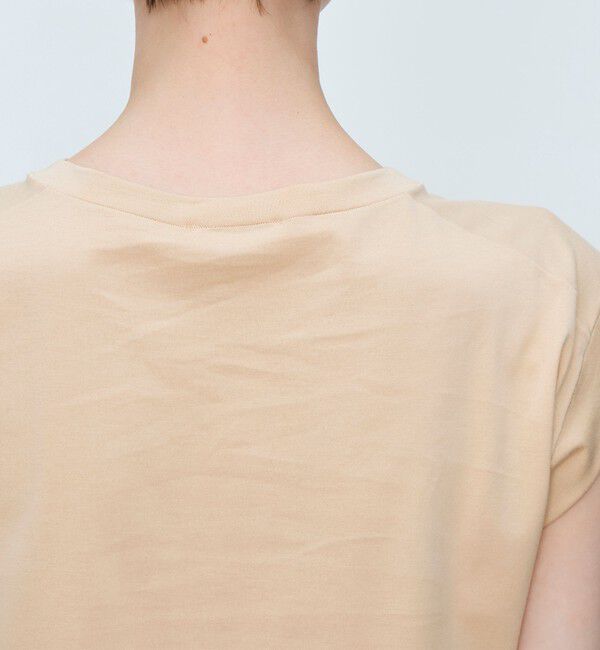 TOMORROWLAND collection「スーピマコットンジャージー フレンチスリーブプルオーバー」|Tシャツ・カットソー|