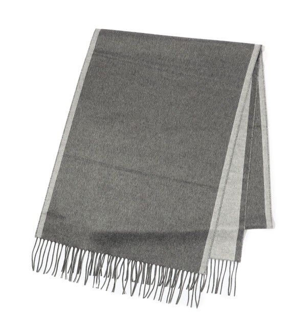 TOMORROWLAND GOODS「シルクダブルフェイス マフラー NOVARA」|マフラー|16 グレー系