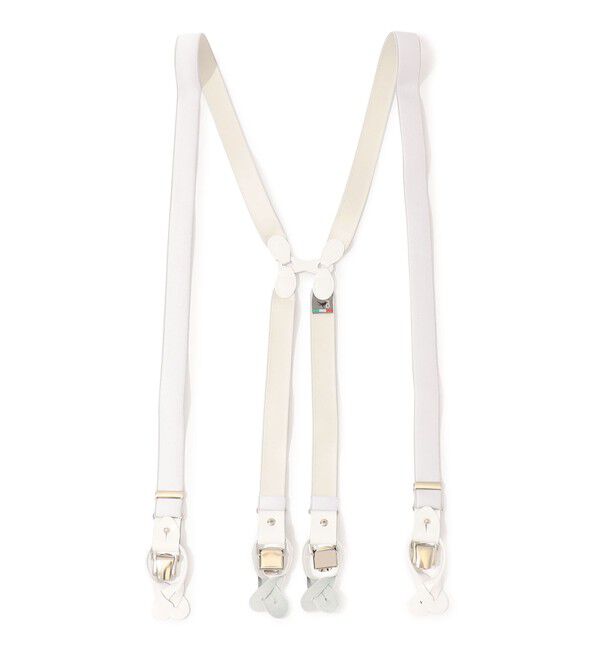TOMORROWLAND GOODS「TOMORROWLAND ソリッド サスペンダー」|サスペンダー|11 ホワイト