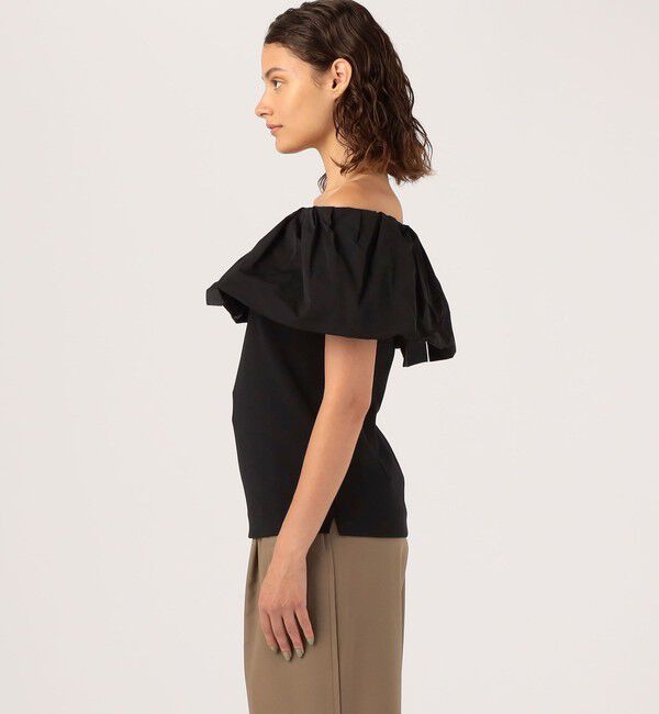 TOMORROWLAND BUYING WEAR「FLICKA ラッフルカラーブラウス」|シャツ・ブラウス|