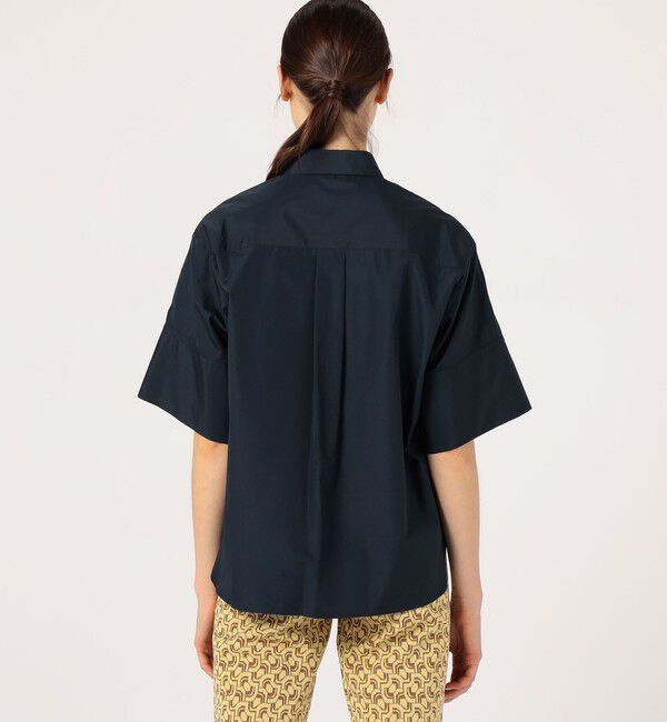 CABaN「コットンタイプライター 半袖シャツ」|シャツ・ブラウス|